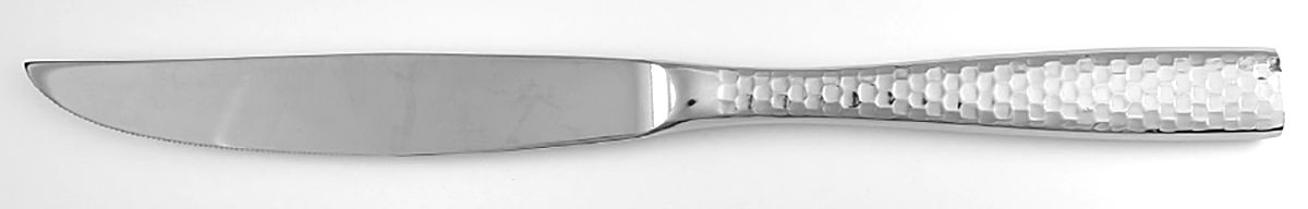 Lucca Faceted (Stainless) Individual Solid Handle Steak Knife by Fortessa-1
