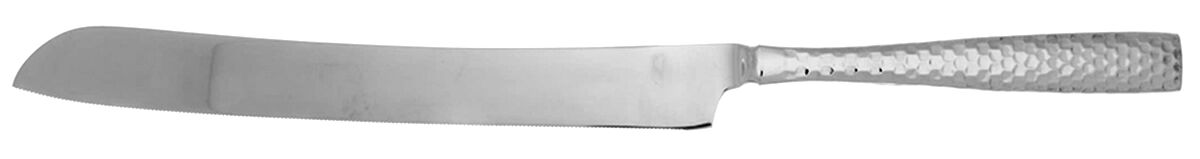 Lucca Faceted (Stainless) Wedding Cake Knife with Stainless Blade HC by Fortessa-1