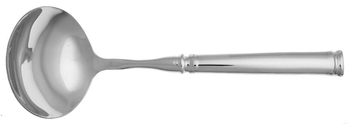 Bistro (Stainless) Gravy Ladle with No Spout Stainless Bowl HC by Fortessa-1