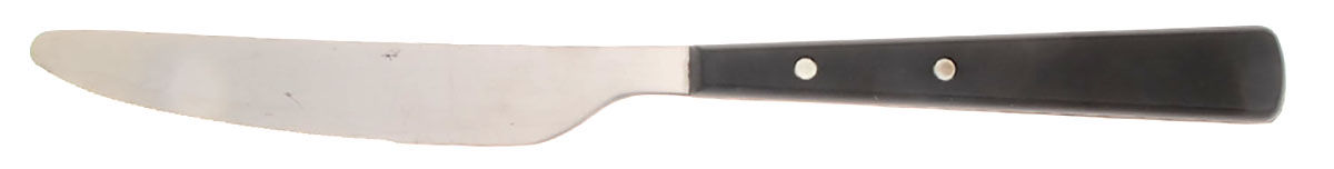Hibiscus-Black (Stainless, Plastic) New French Hollow Knife by Food Network-1