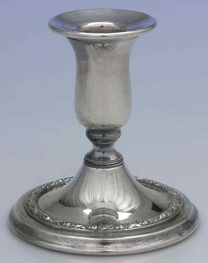 Festival (Silverplate, Hollowware) 4" Console Candleholder by Forbes-1