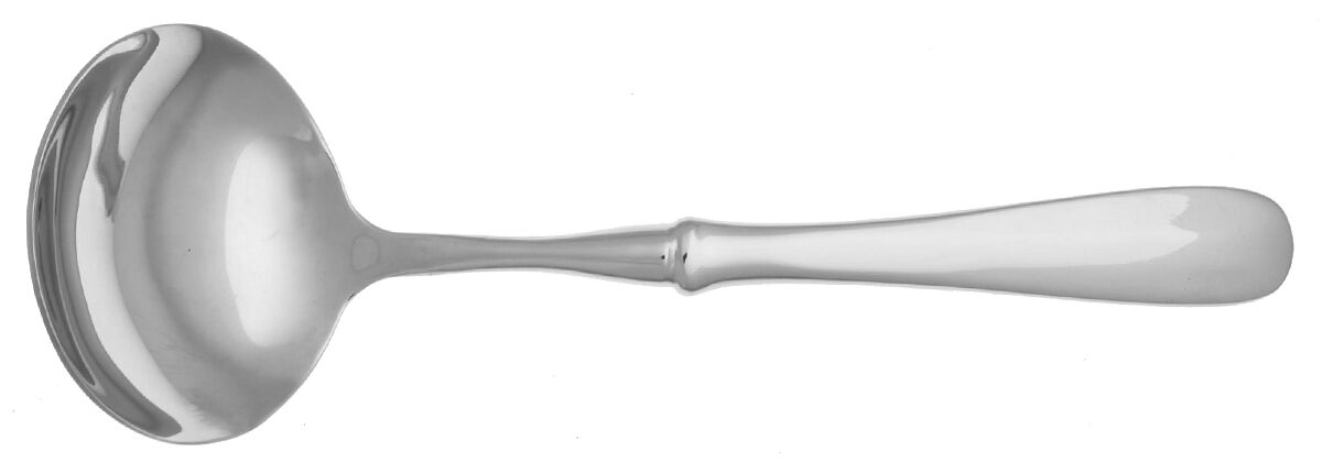 Voletta (Stainless) Gravy Ladle with No Spout Stainless Bowl HC by Fortessa-1