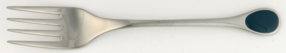 Happy Day-Dark Green (Stainless) Individual Salad Fork by Furst Furosil-1