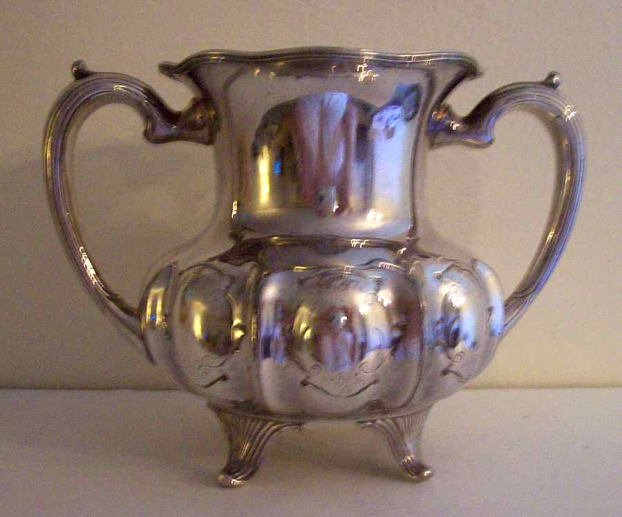 257 (Silverplate, Hollowware) Sugar Bowl No Lid by Forbes-1