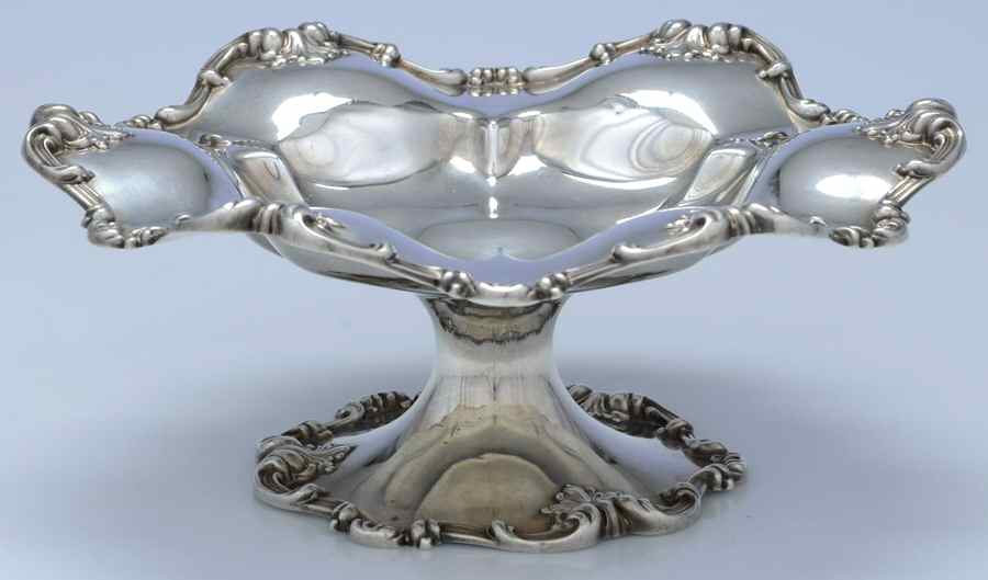 2365 (Sterling, Hollowware) Round Compote (Height X Width) by Frank Whiting-1