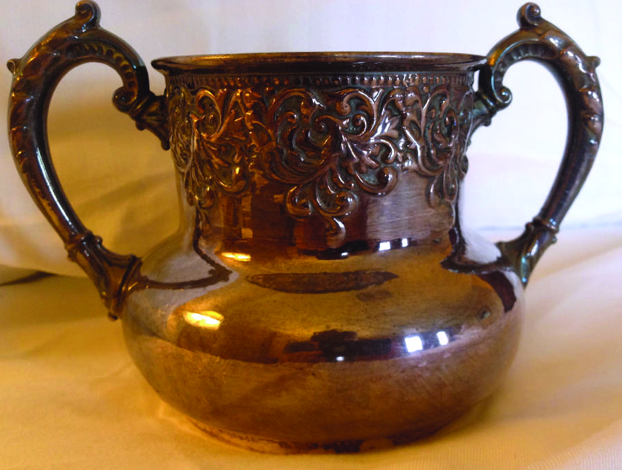 166 (Silverplate, Hollowware) Sugar Bowl No Lid by Forbes-1