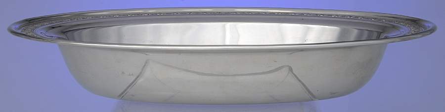 1600 (Silverplate, Hollowware) 11" Oval Double Vegetable (Bottom) by F B Rogers-1