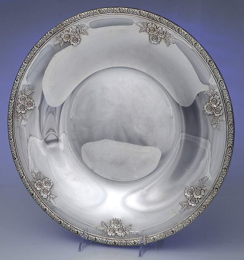 K194 (Silverplate, Hollowware) 14" Round Platter by Fisher Silversmiths-1