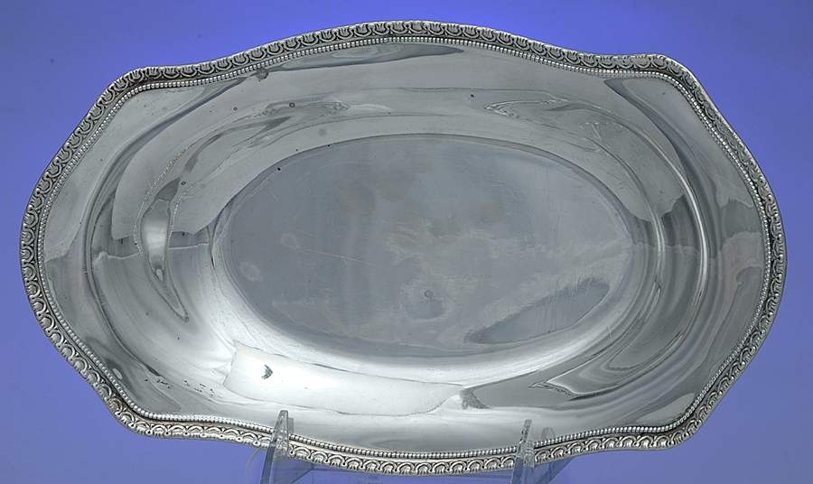 1201 (Sterling, Hollowware) 11" Bread Tray by Frank Whiting-1