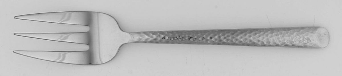 Cumin (Stainless) Medium Solid Cold Meat Serving Fork by Food Network-1