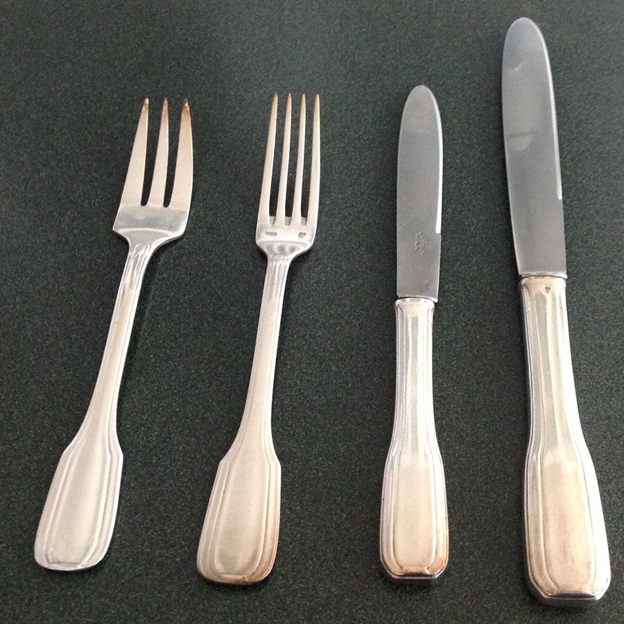FRQ14 (Silverplate) Fork by Frionnet Francois & Co-1