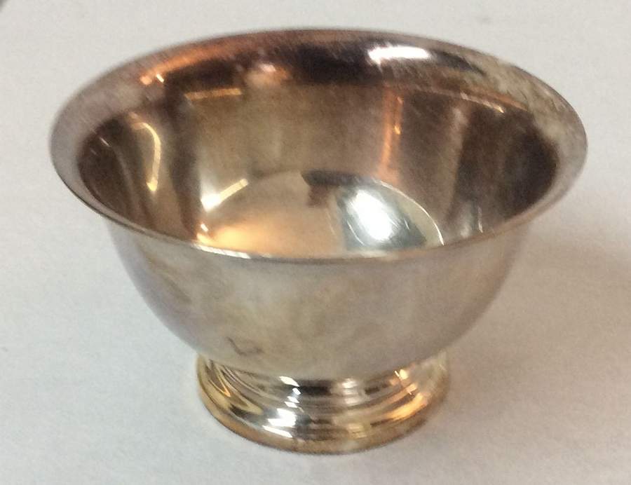 Paul Revere Bowls (Silverplate, Hollowware) 3" Paul Revere Bowl by Fisher Silversmiths-1