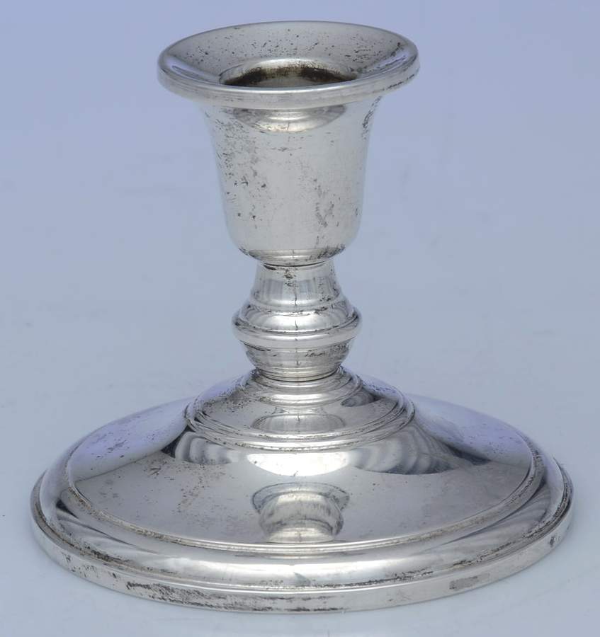 274 (Sterling, Hollowware) Weighted Candleholder by Frank Whiting-1