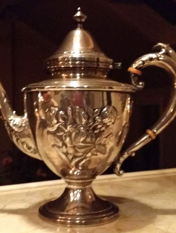 709 (Sterling, Hollowware) Teapot by Frank Whiting-1