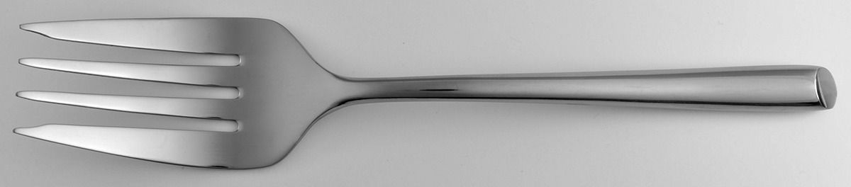 Mint (Stainless) Medium Solid Cold Meat Serving Fork by Food Network-1