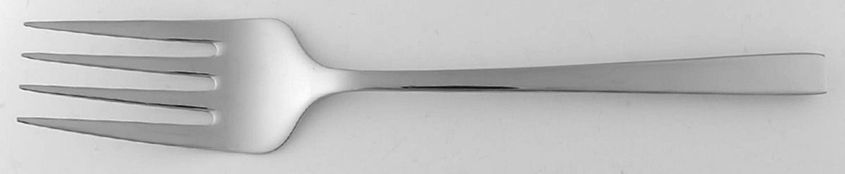 Fennel (Stainless) Medium Solid Cold Meat Serving Fork by Food Network-1