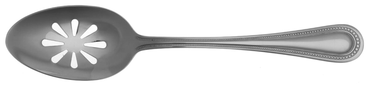 Jasmine (Stainless) Pierced Tablespoon (Serving Spoon) by Food Network-1