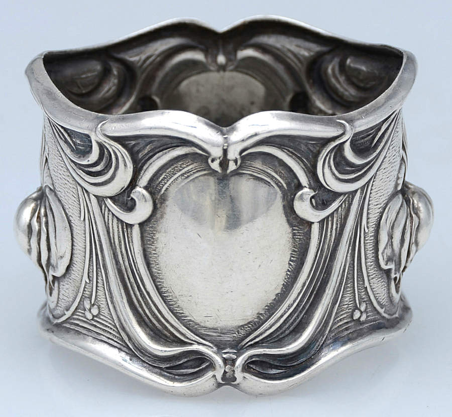 Amelia (Sterling, Hollowware) Napkin Ring by Frank Whiting-1