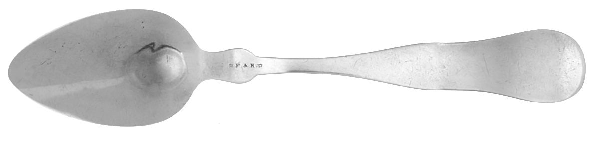 Coin Silver Flatware Teaspoon by Farrington & Hunnewell-2