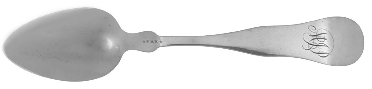 Coin Silver Flatware Teaspoon by Farrington & Hunnewell-2