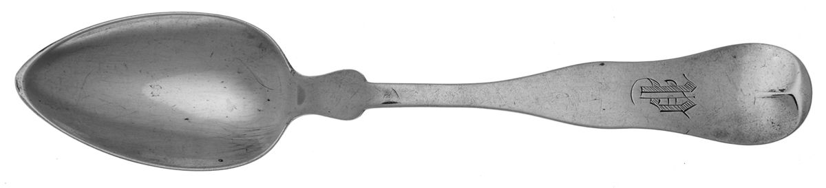 Coin Silver Flatware Teaspoon by Farrington & Hunnewell-1