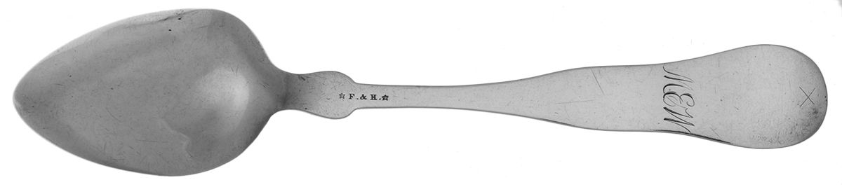 Coin Silver Flatware Teaspoon by Farrington & Hunnewell-2