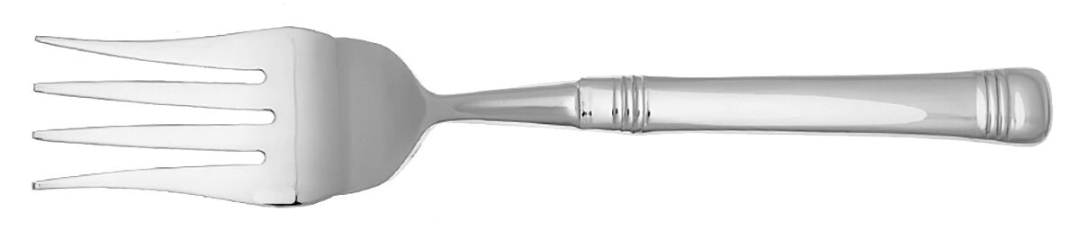 Everyday Bistro Band (Stainless) Cold Meat Fork Large, Stainless Tines HC by Fitz & Floyd-1
