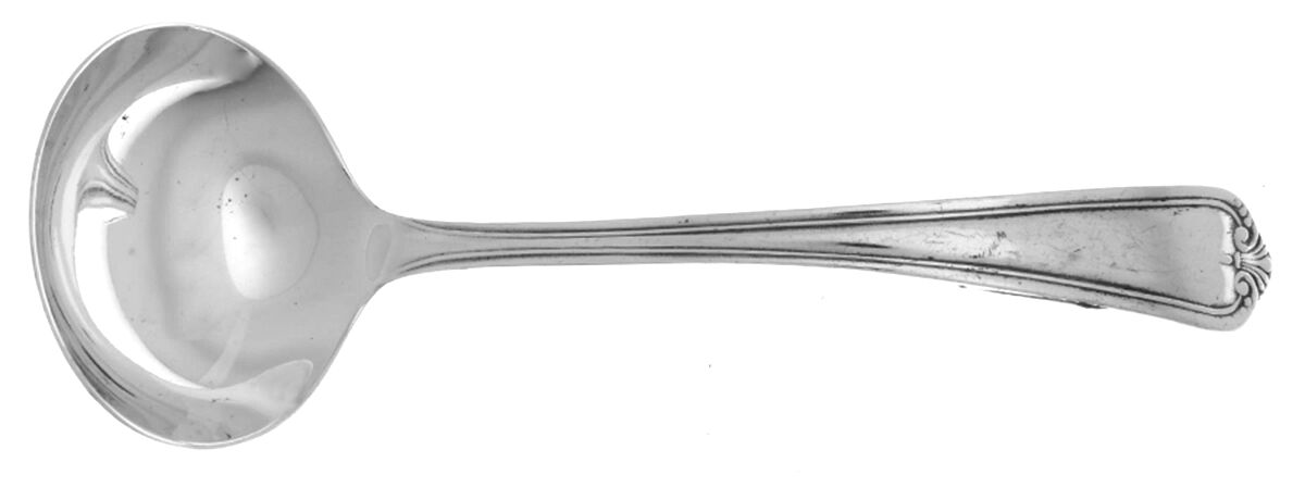 FGT2 (Silverplate) Solid Piece Cream Ladle by Folgate-1