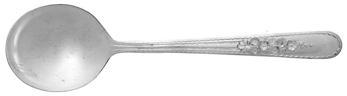 GAS1S (SILVERPLATE) Round Bowl Soup Spoon (Gumbo) by Gailstyn-1
