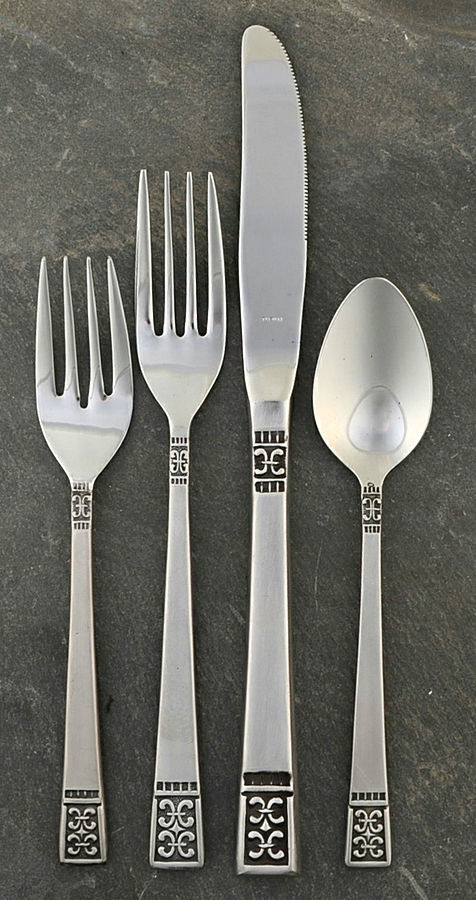 Andante (Stainless) 4 Piece Place Setting by Grace-1