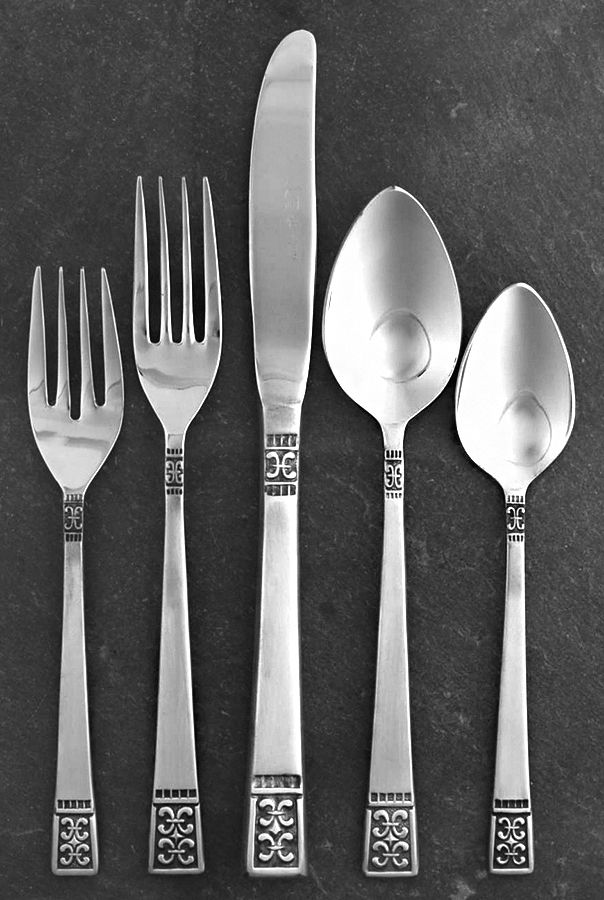 Andante (Stainless) 5 Piece Place Setting by Grace-1