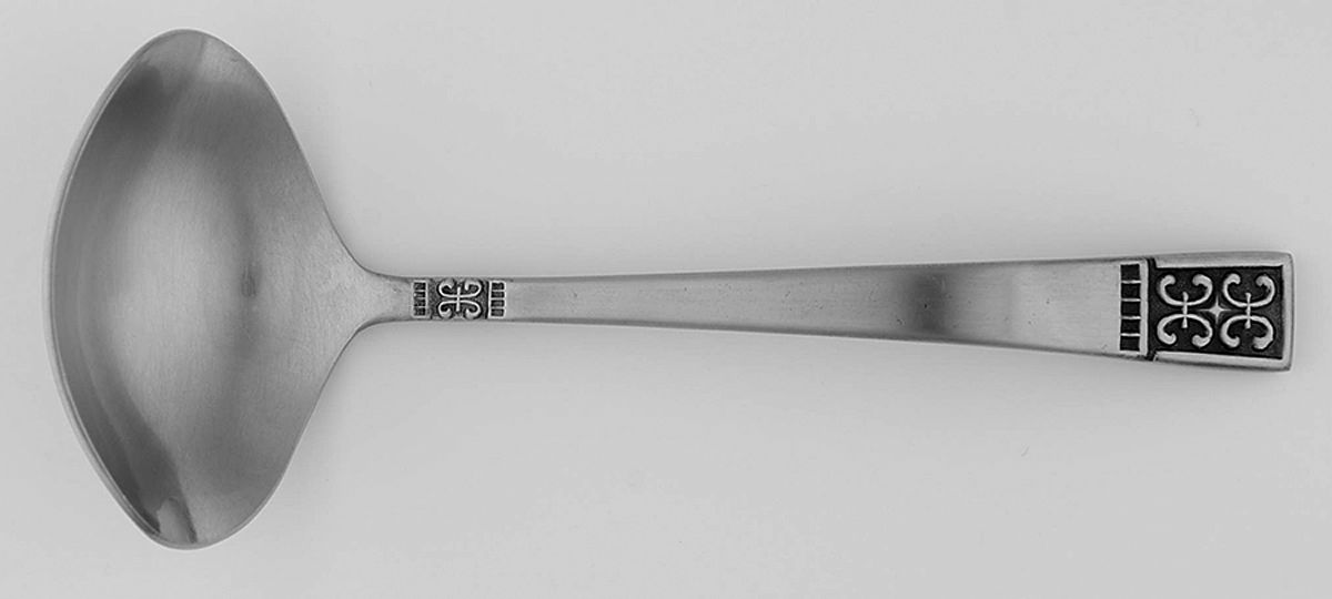 Andante (Stainless) Solid Gravy Ladle by Grace-1