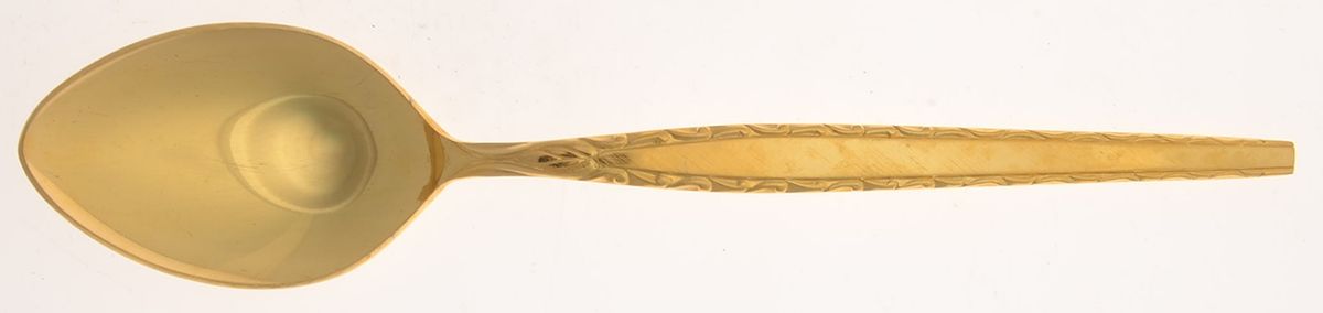 Melody (Gold Electroplate) Tablespoon (Serving Spoon) by Grace-1
