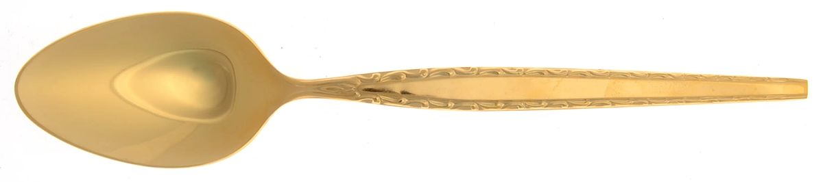 Melody (Gold Electroplate) Place/Oval Soup Spoon by Grace-1