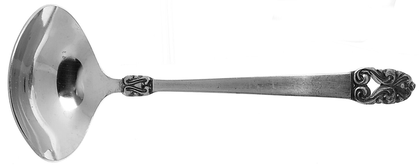 Symphony (Stainless) Solid Gravy Ladle by Grace-1