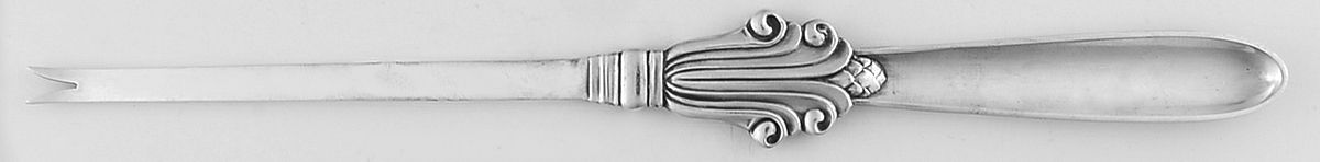 Acanthus (Sterling, 1917) Lobster Pick by Georg Jensen (Denmark)-1