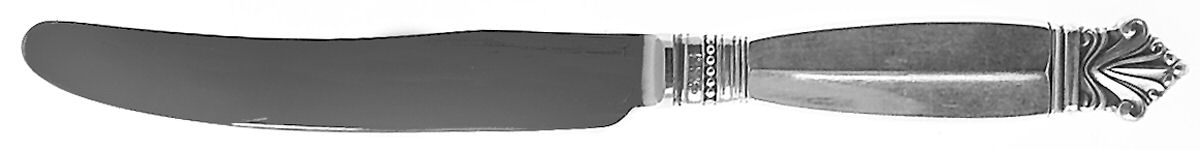 Acanthus (Sterling, 1917) Individual Fruit Knife with Stainless Blade by Georg Jensen (Denmark)-1