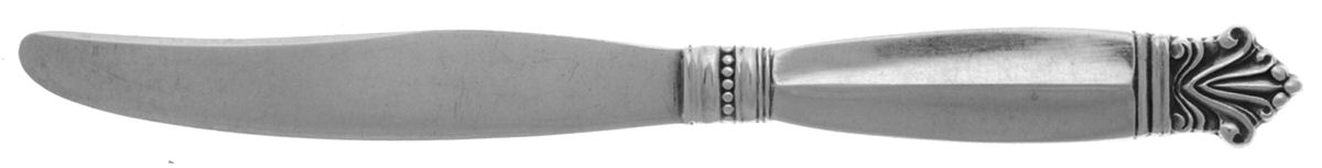 Acanthus (Sterling, 1917) Hollow Handle Youth/Tea Knife with Sterling Blade by Georg Jensen (Denmark)-1