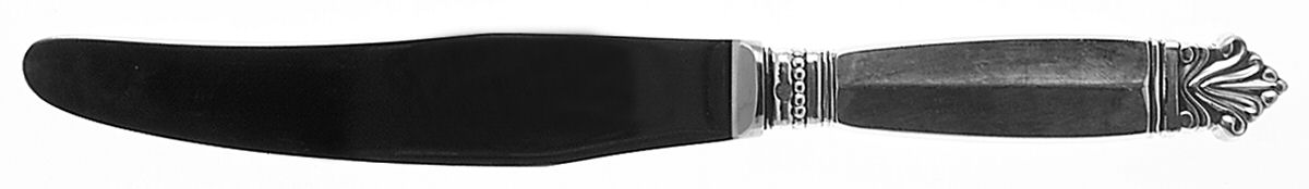 Acanthus (Sterling, 1917) Modern Hollow Knife by Georg Jensen (Denmark)-1