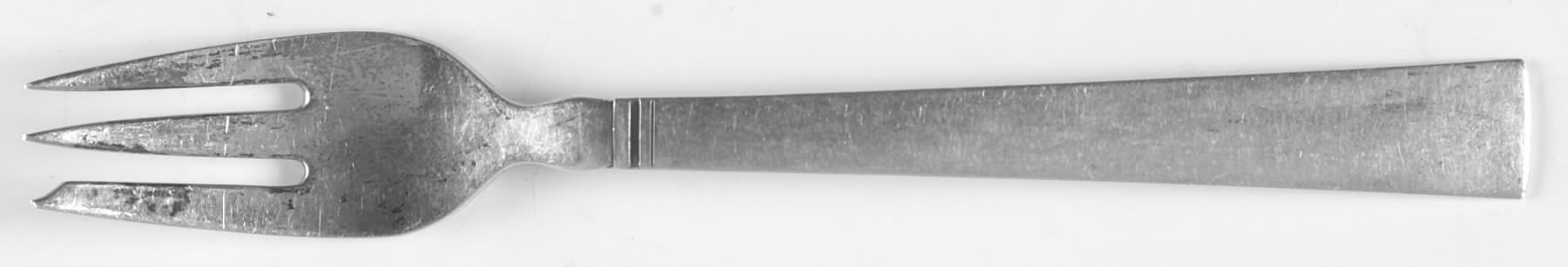 Acadia-Blok (Sterling, 1931) Pastry Fork by Georg Jensen (Denmark)-1