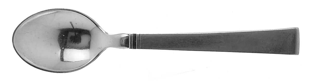 Acadia-Blok (Sterling, 1931) Mocha Spoon by Georg Jensen (Denmark)-1