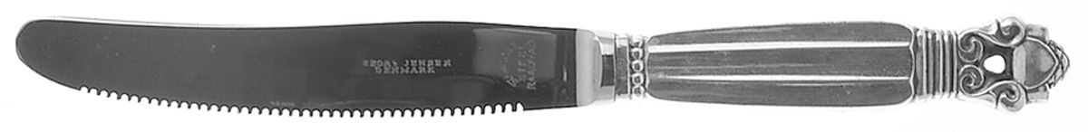 Acorn (Sterling, 1915) Individual Fruit Knife with Stainless Blade by Georg Jensen (Denmark)-1