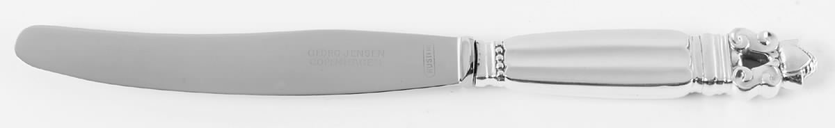 Acorn (Sterling, 1915) Modern Hollow Knife by Georg Jensen (Denmark)-1