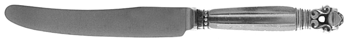 Acorn (Sterling, 1915) Individual Fruit Knife with Stainless Blade by Georg Jensen (Denmark)-1