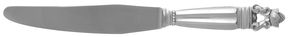 Acorn (Sterling, 1915) Modern Hollow Knife by Georg Jensen (Denmark)-1