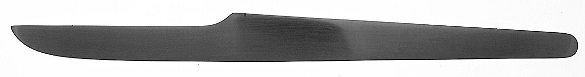 Arne Jacobsen (Stainless, Satin) Modern Solid Knife by Georg Jensen (Denmark)-1