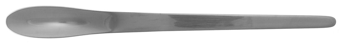 Arne Jacobsen (Stainless, Satin) Latte Spoon Individual by Georg Jensen (Denmark)-1