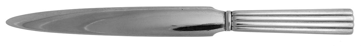 Bernadotte (Sterling, 1939) Letter Opener W/Hollow Handle and Sterling Blade by Georg Jensen (Denmark)-1