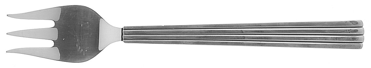 Bernadotte (Sterling, 1939) Individual Solid Fish Fork by Georg Jensen (Denmark)-1