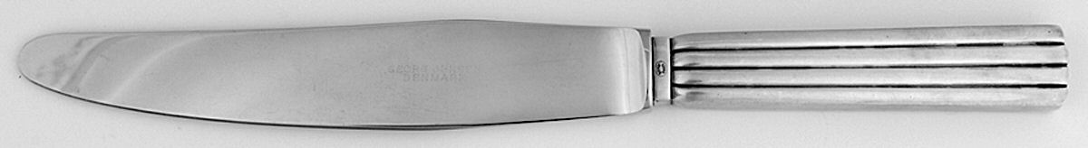 Bernadotte (Sterling, 1939) Modern Hollow Knife by Georg Jensen (Denmark)-1